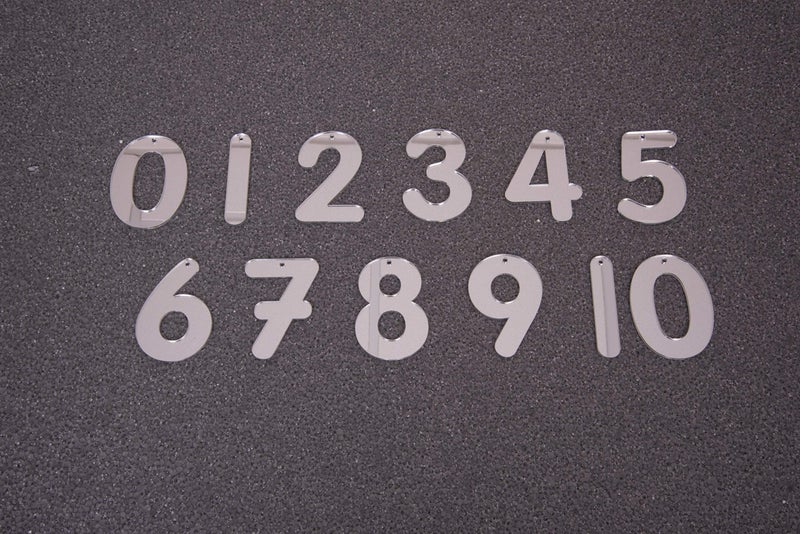 TickiT 9326 Mirror Numbers, Small (Pack of 14) - Image 3